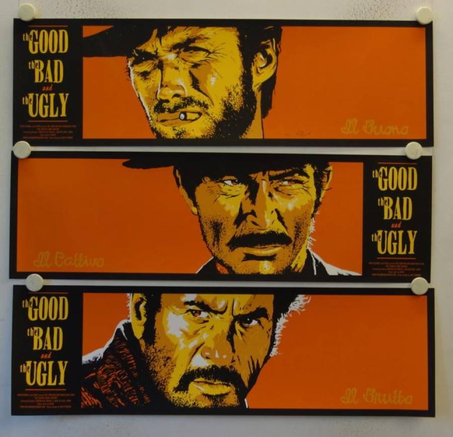 Zwei glorreiche Halunken originale Mondo Filmplakate (3)